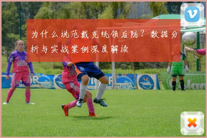 为什么说范戴克统领后防?数据分析与实战案例深度解读